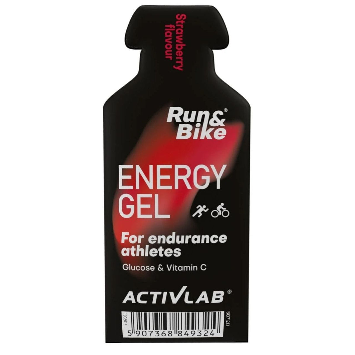 Activlab Run&Bike Energy Gel, Strawberry - 40 g