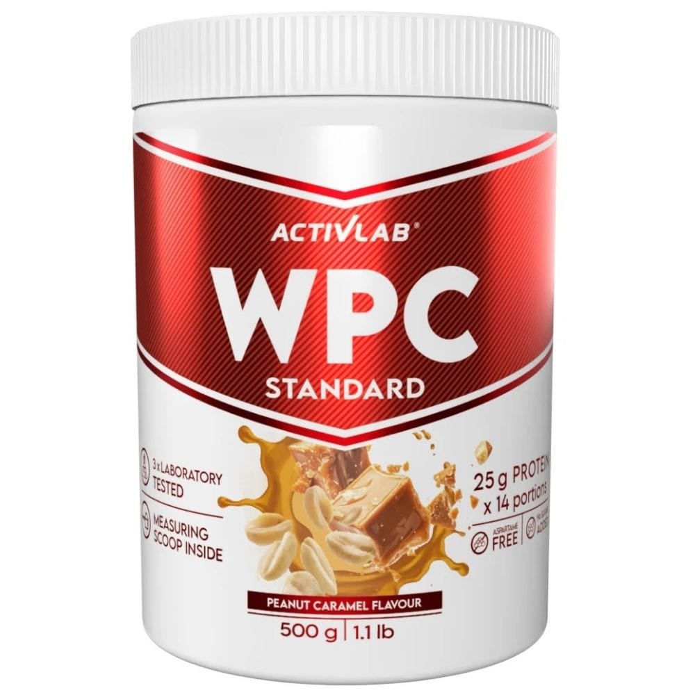 Activlab WPC Standard Whey Protein Concentrate, Caramel&Nut - 500 g