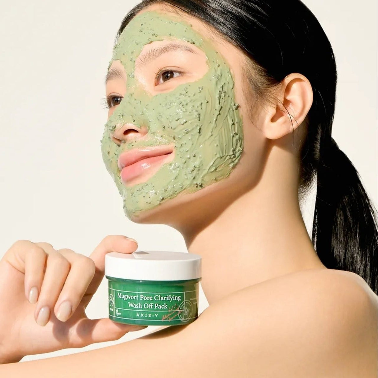 Axis-Y Facial Cleansing Mask with Japanese Mugwort - 100 ml