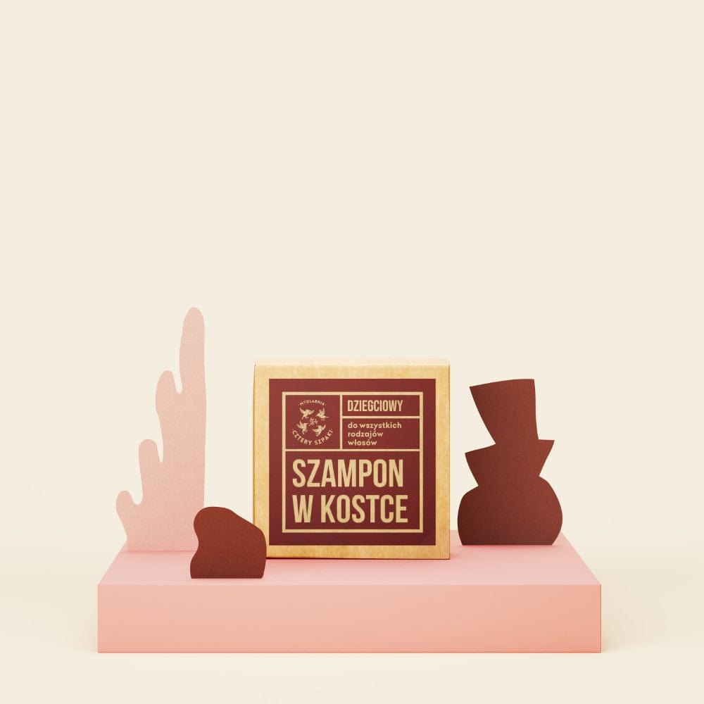 Cztery Szpaki Cube Shampoo, Tar - 75 g