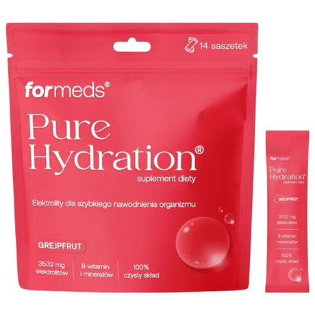 Formeds Pure Hydration Electrolytes, Grapefruit - 14 Sachets