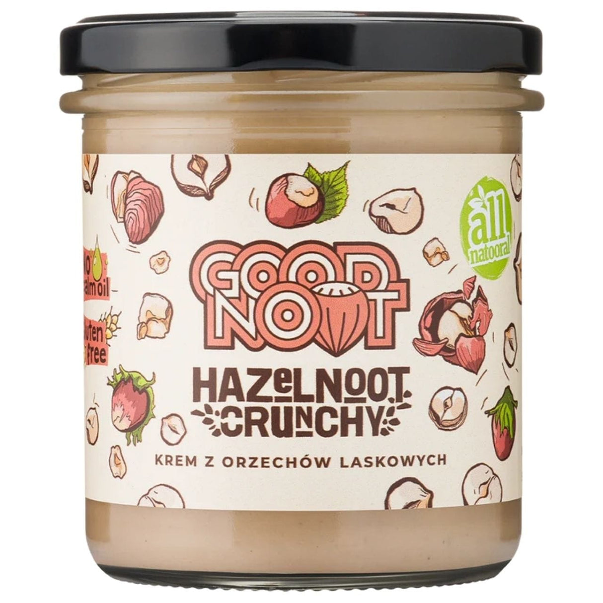 Good Noot Hazelnut Cream, Crunchy – 300 g