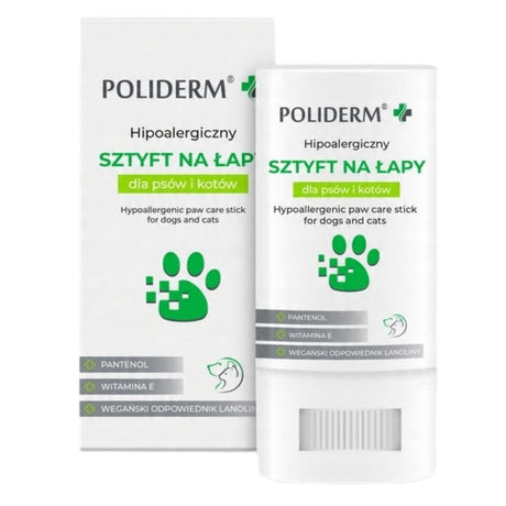JM Sante Poliderm Hypoallergenic Paw Stick for Dogs and Cats - 14,5 g
