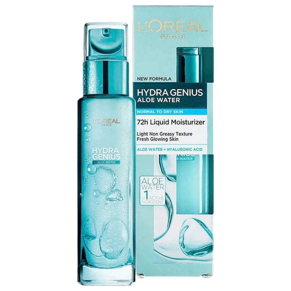 L'Oréal Paris Hydra Genius Moisturising Cream with Aloe Vera Water - 70 ml