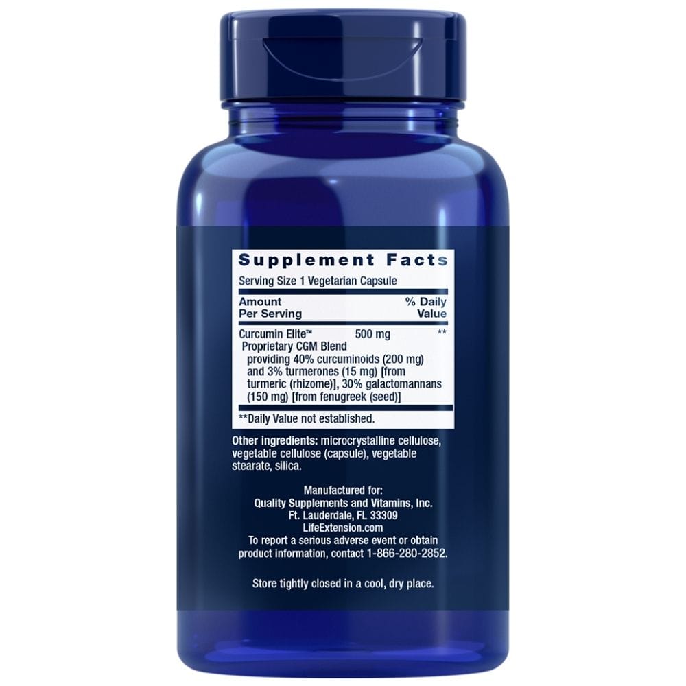 Life Extension Curcumin Elite™ Turmeric Extract - 60 Capsules
