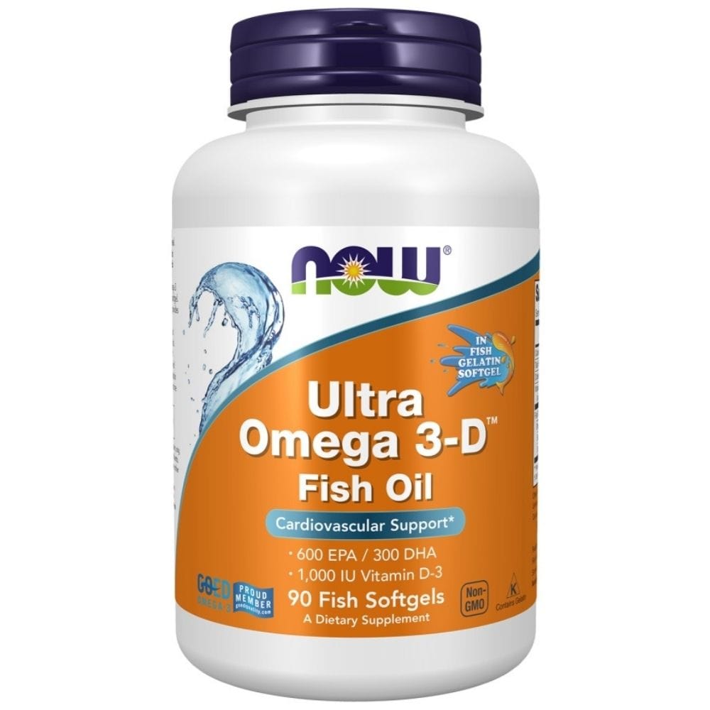 Now Foods Ultra Omega-3-D 1200 mg - 90 Softgels