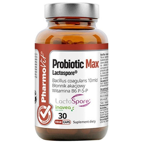 PharmoVit Probiotic Max Lactospore - 30 Capsules
