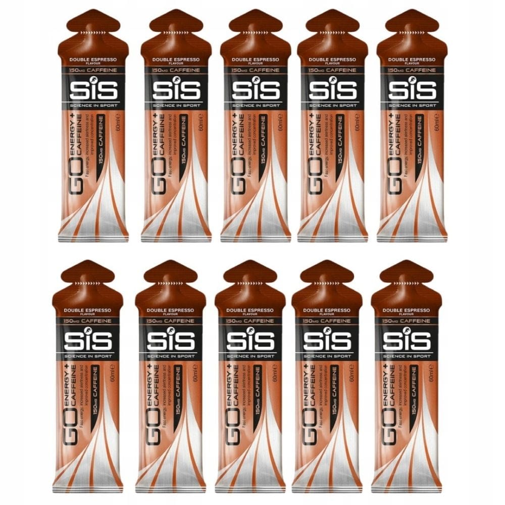 SIS GO Isotonic Energy, Double Espresso - 10 Pieces