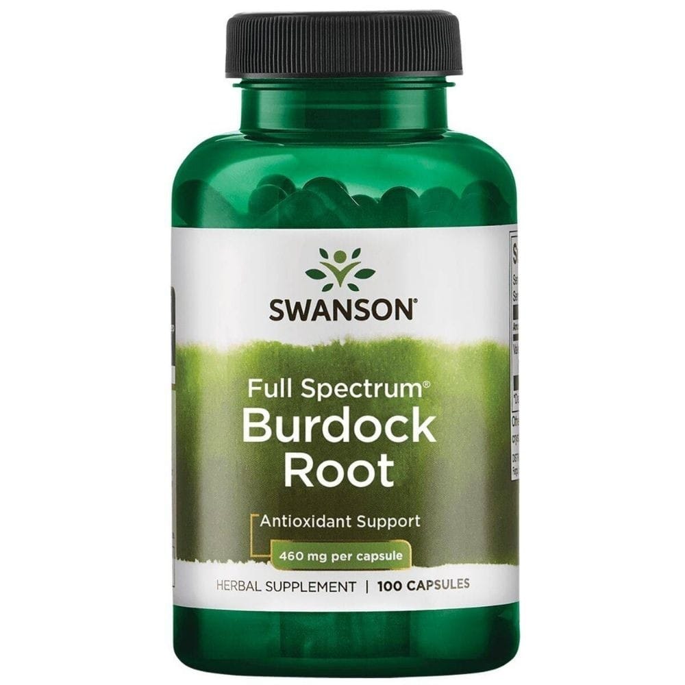 Swanson Full Spectrum Burdock Root 460 mg - 100 Capsules