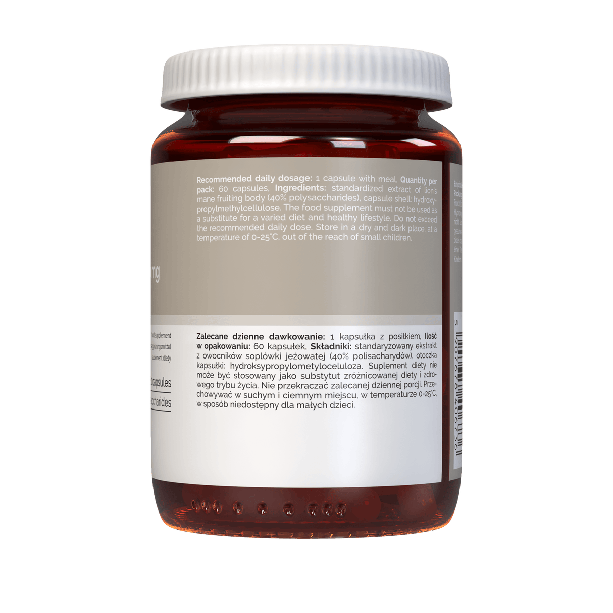 Vitaler's Lion's Mane 500 mg - 60 Capsules