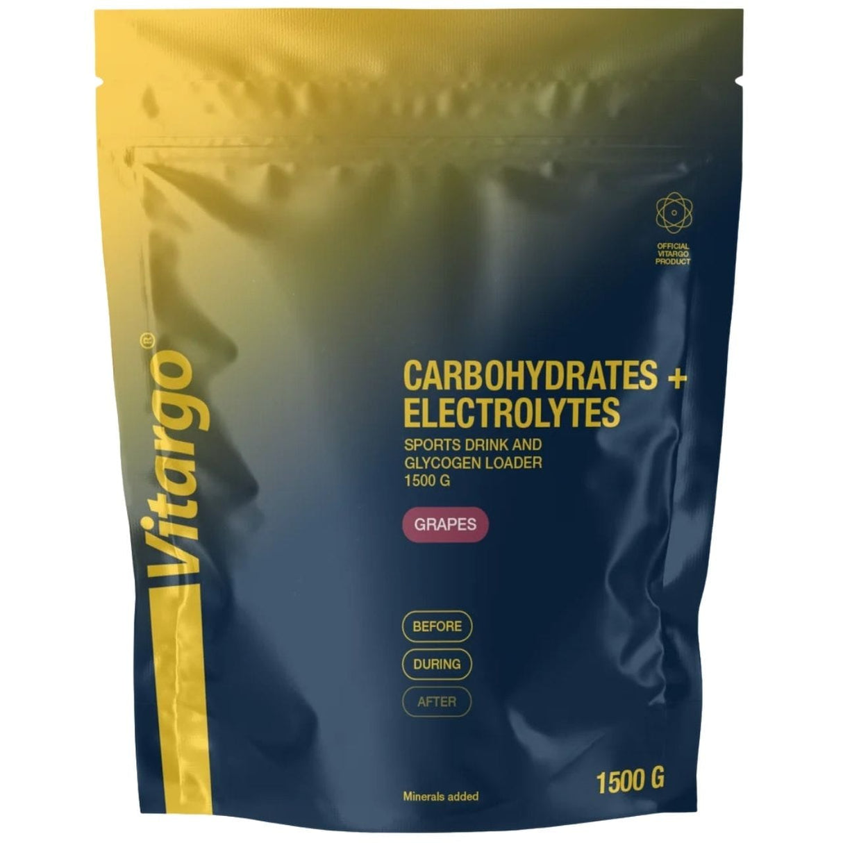 Vitargo Carbohydrates + Electrolytes, Grapes - 1500 g