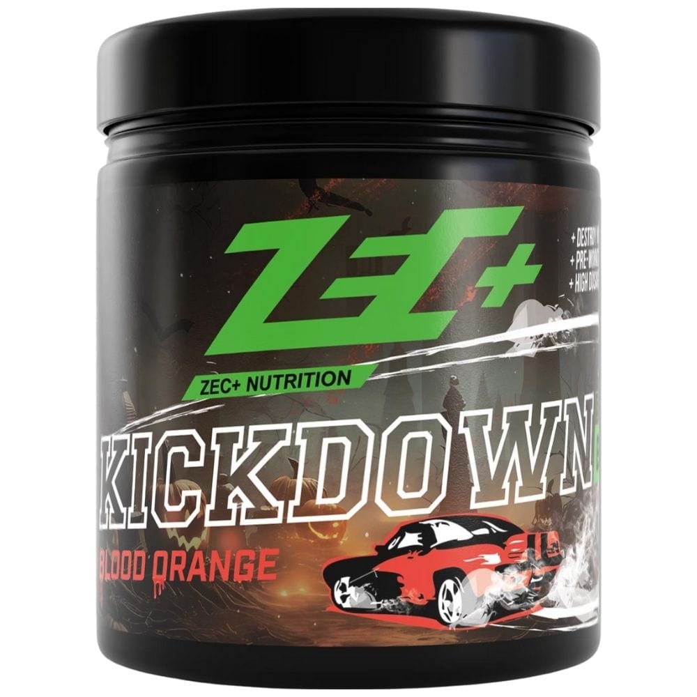 ZEC+ Kickdown Basic, Pre-Workout Booster, Blood Orange - 380 g