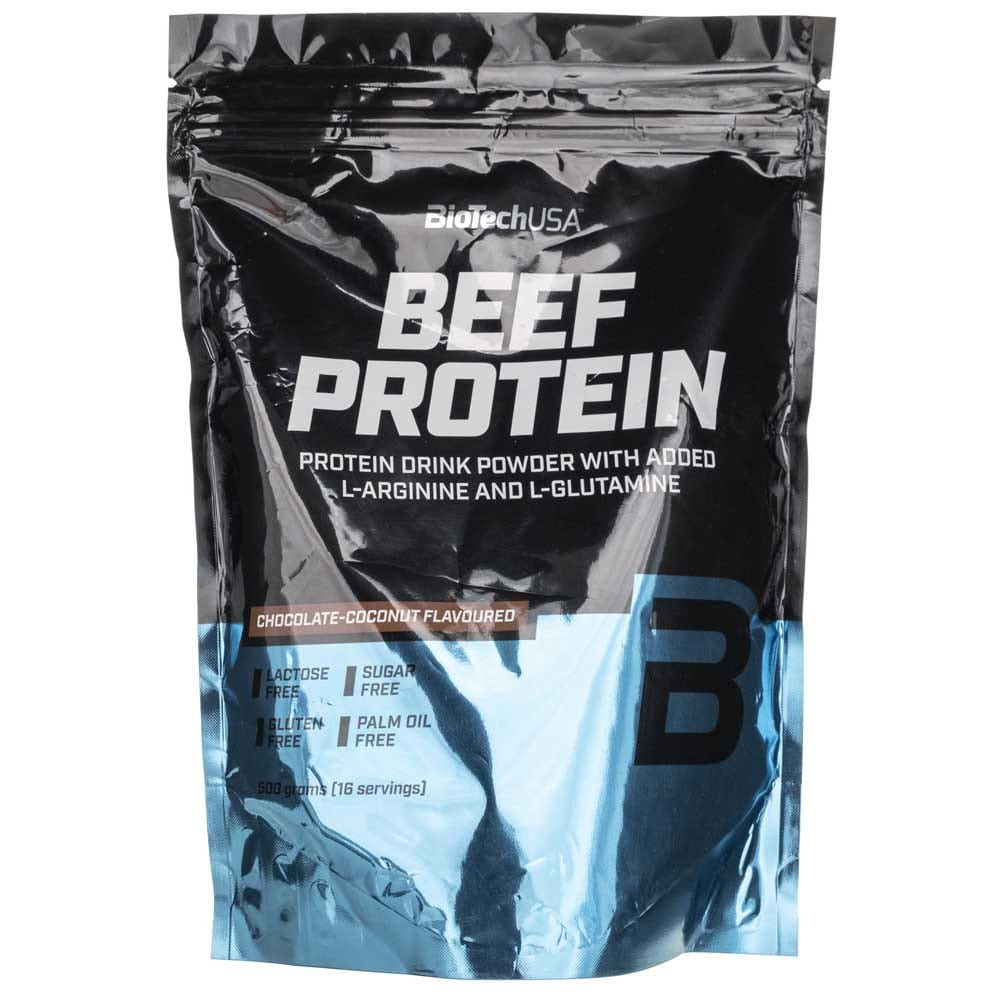 BioTech USA Beef Protein, Chocolate-Coconut Flavoured - 500 g