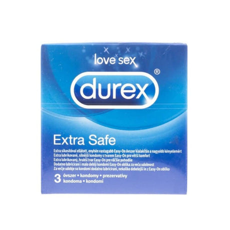 Durex Extra Safe Thicker Condoms - 3 pieces