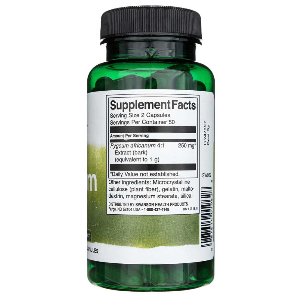 Swanson Pygeum 125 mg - 100 Capsules