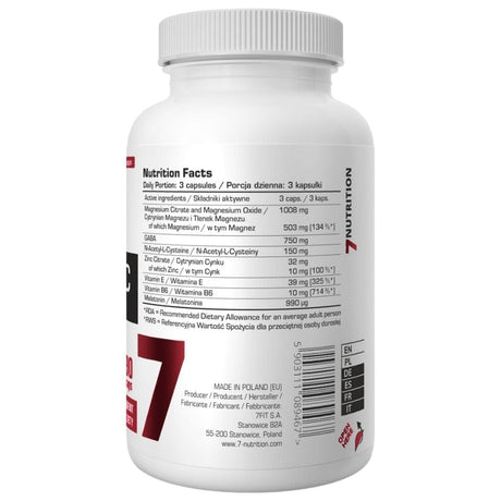 7Nutrition ZMB + GMC - 90 Capsules