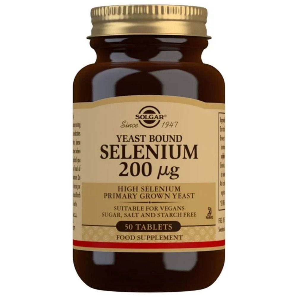 Solgar Selēns 200 mcg - 50 tabletes