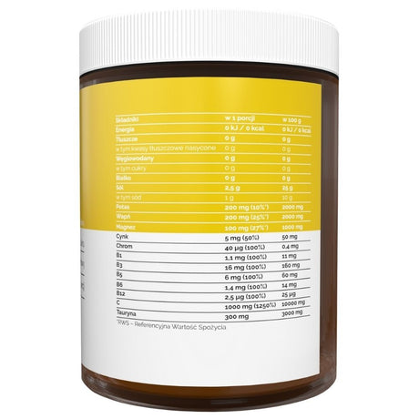 Vitaler's Isotonic, Citronu un laima - 250 g