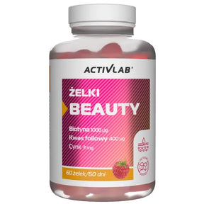 Activlab Beauty Gummies, Raspberry - 60 Gummies