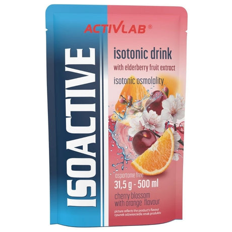 Activlab Isoactive Isotonic with Elderberry, Cherry Blossom with Orange - 31,5 g