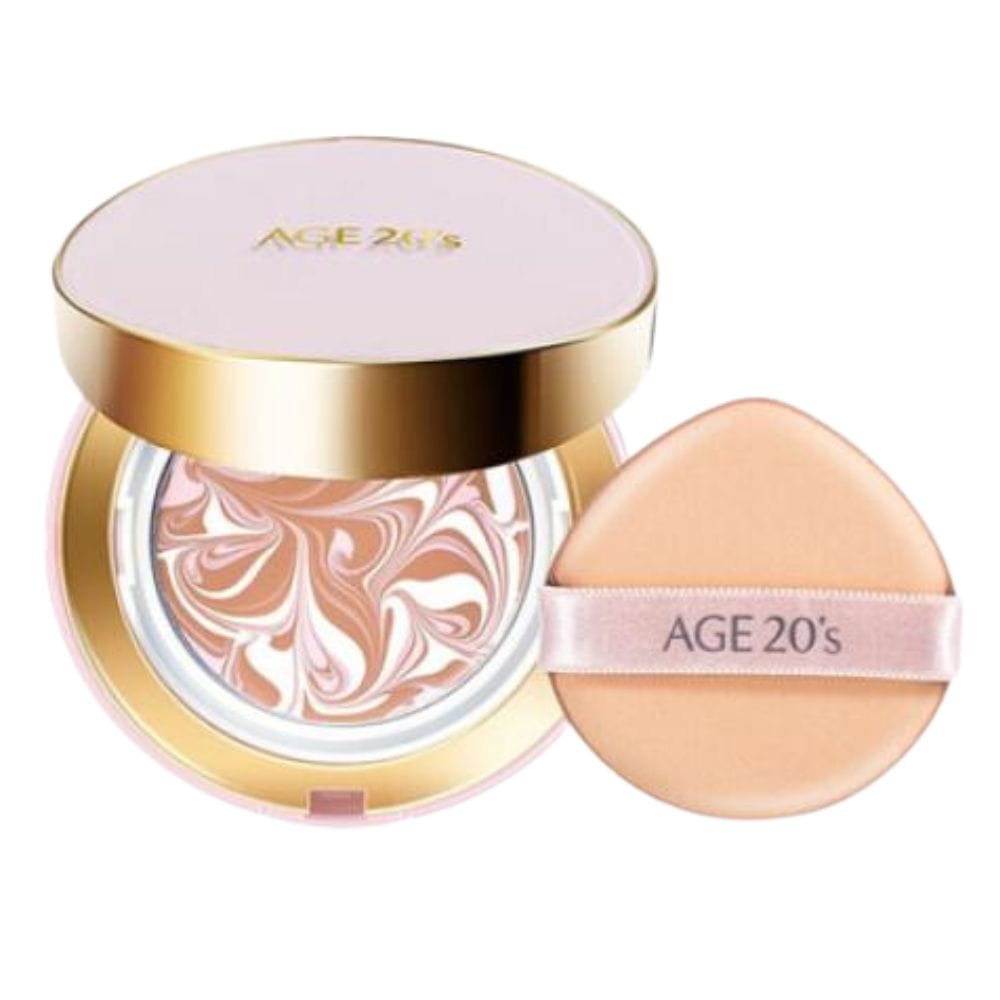 Age 20's Makeup Compact Shade 21 Light Beige with SPF50+ Sunscreen
