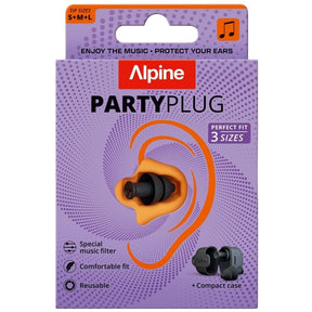 Alpine PartyPlug Multisize - Black (3 Sizes)