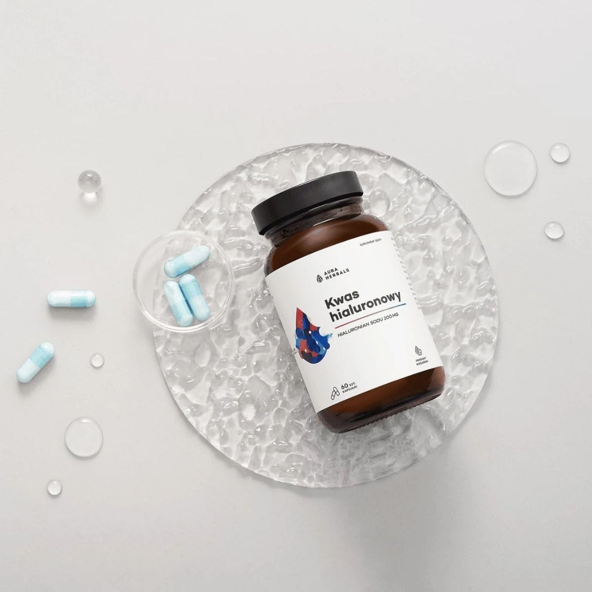 Aura Herbals Hyaluronic Acid 200 mg - 60 Capsules