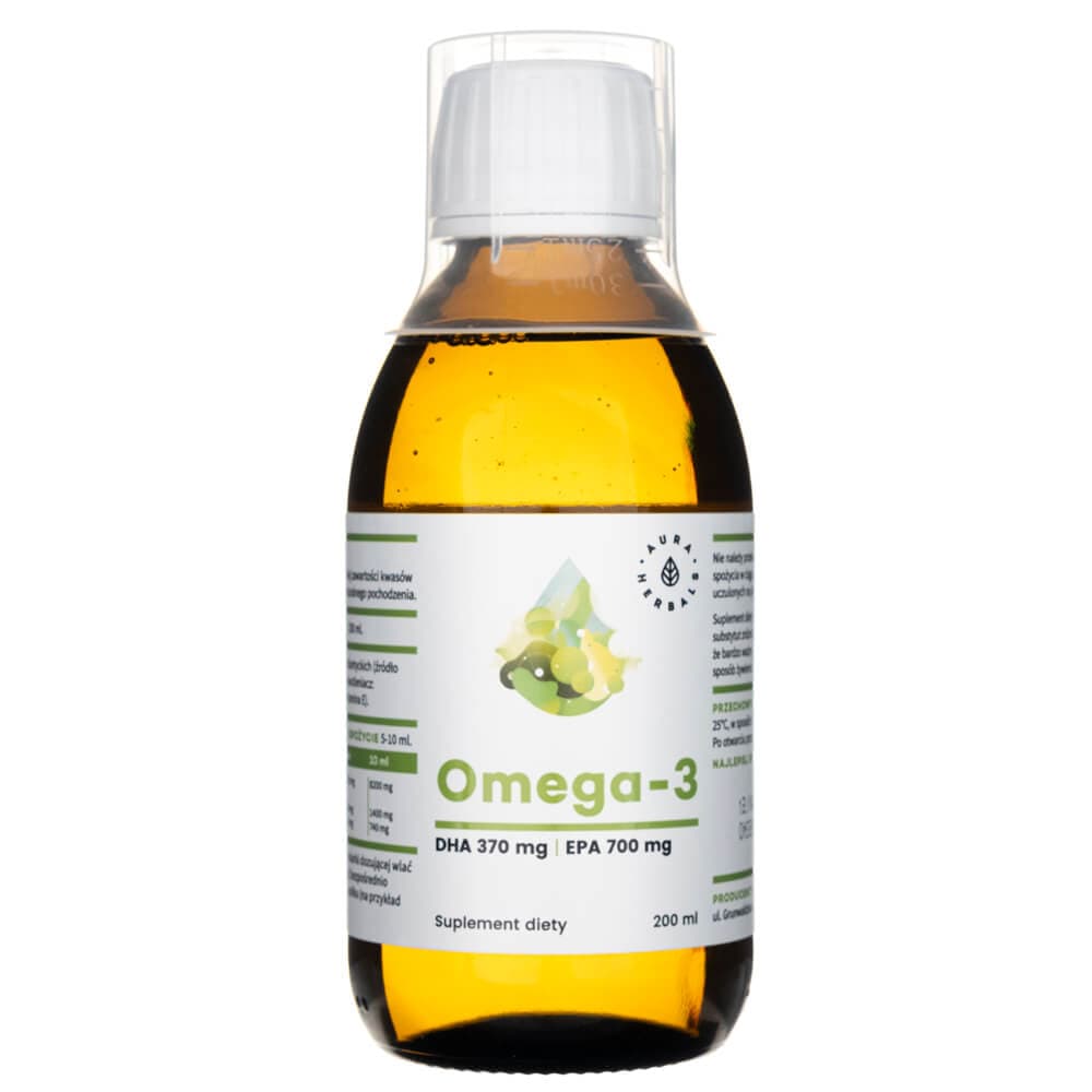 Aura Herbals Omega-3 DHA EPA - 200 ml