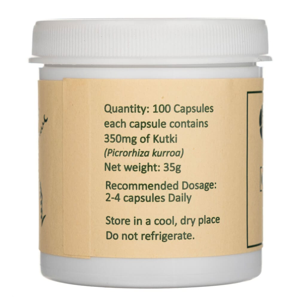 Aurospirul Kutki - 100 Capsules