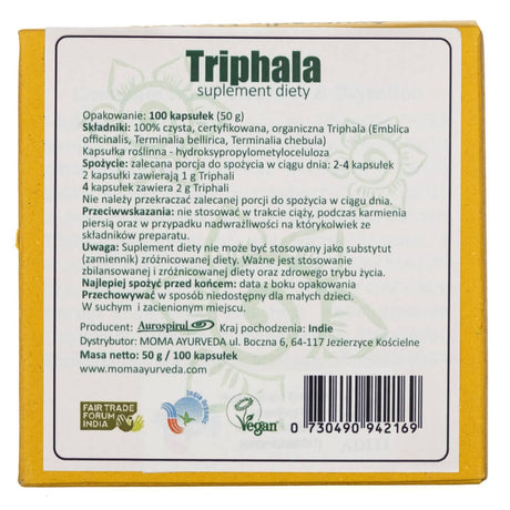 Aurospirul Triphala - 100 Capsules