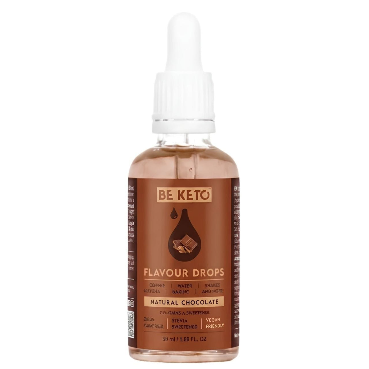 BeKeto Flavour Drops, Natural Chocolate - 50 ml