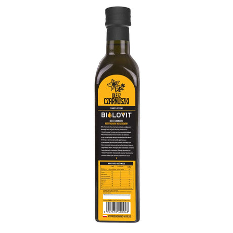 Bilovit Black Cumin Oil Cold Pressed - 500 ml