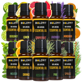 Bilovit Essential Oil Set, 10 Pieces - 10 ml