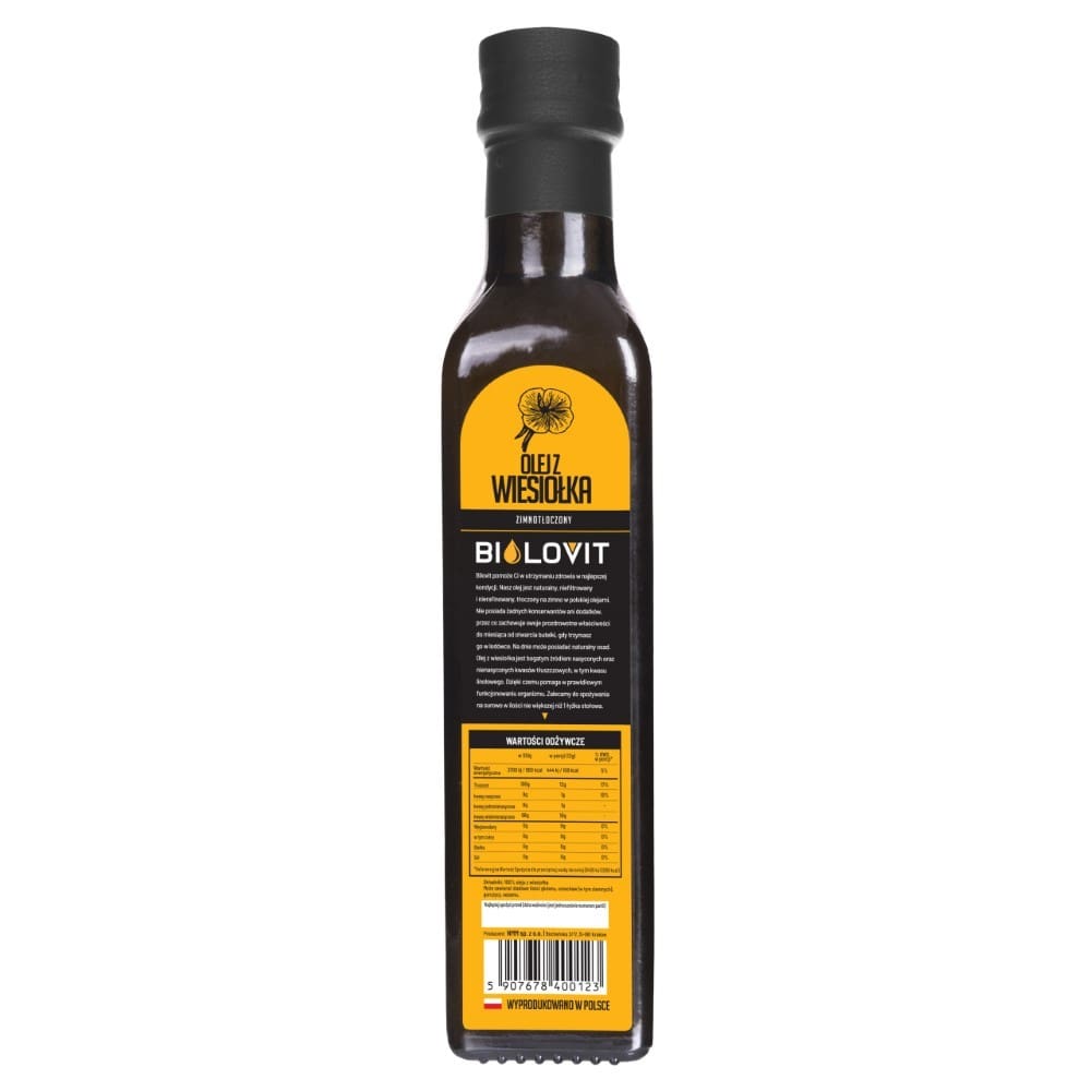 Bilovit Evening Primrose Oil Cold Pressed - 250 ml