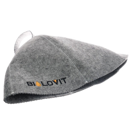 Bilovit Felt Sauna Cap, Grey - 1 Piece