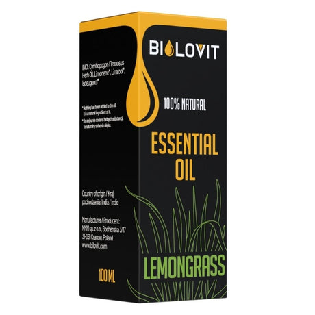Bilovit Lemongrass Essential Oil - 100 ml