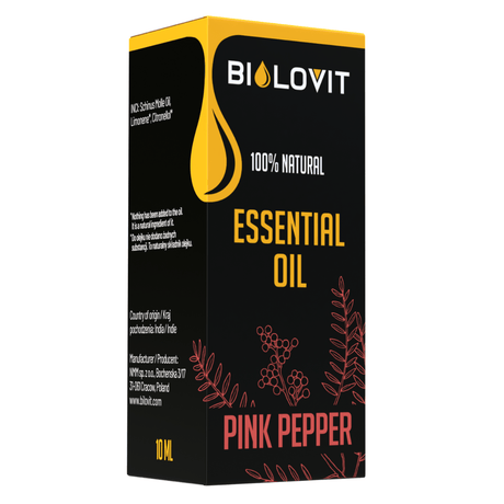 Bilovit Pink Pepper Essential Oil - 10 ml