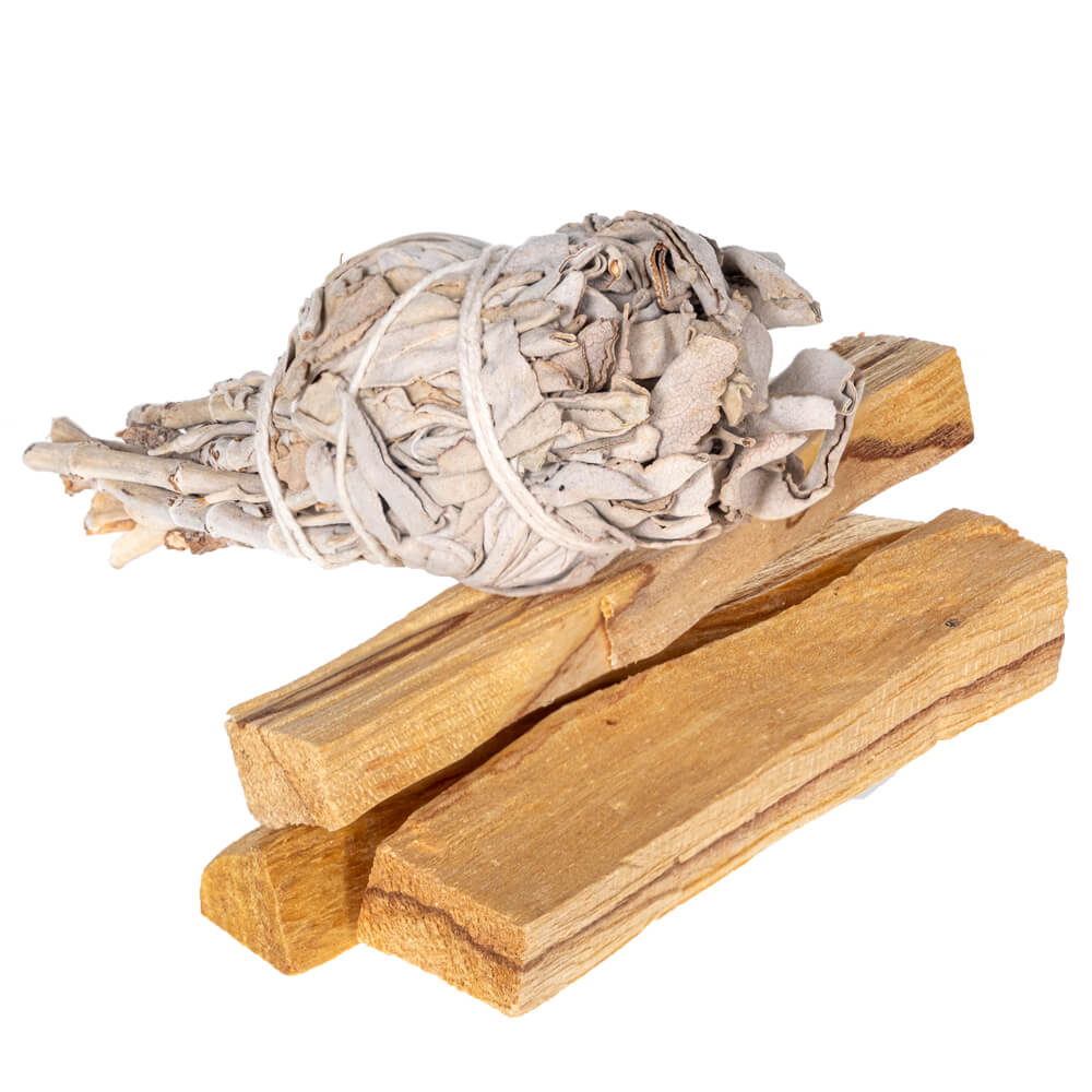 Bilovit Set of Natural Incense - White Sage + Palo Santo