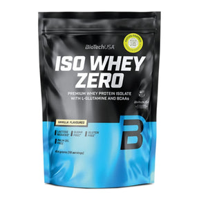 BioTech USA Iso Whey Zero, Vanilla Flavoured - 454 g