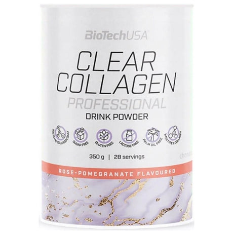 BioTechUSA Clear Collagen Professional, Rosehip-Pomegranate - 350 g