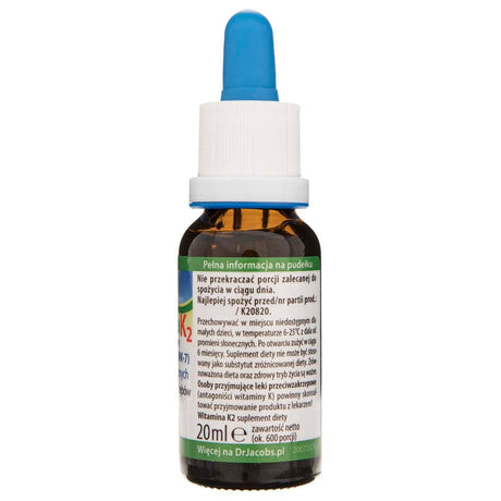 Dr. Jacob's Vitamin K2, drops - 20 ml