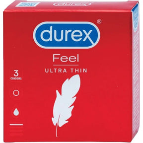 Durex Feel Ultra Thin Condoms - 3 pieces