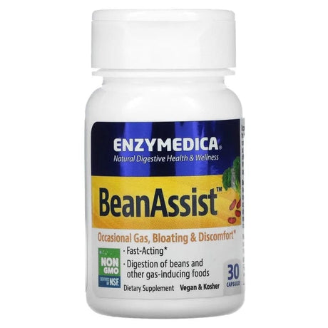 Enzymedica BeanAssist (Alpha Galactosidase) - 30 Capsules