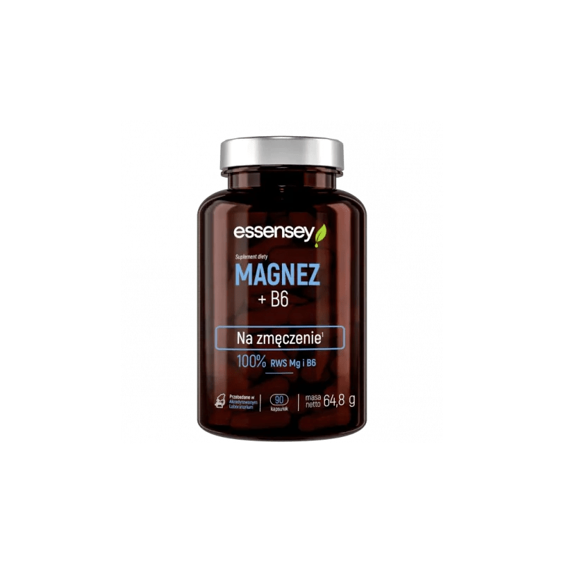 Essensey Magnesium Vitamin B6  - 90 Capsules