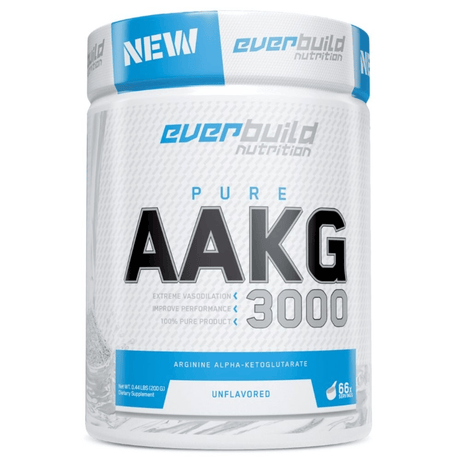 Everbuild Nutrition AAKG (Arginine Alpha-Ketoglutarate) 3000 mg - 200 g