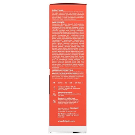 Foligain Triple Action Shampoo for Men - 236 ml
