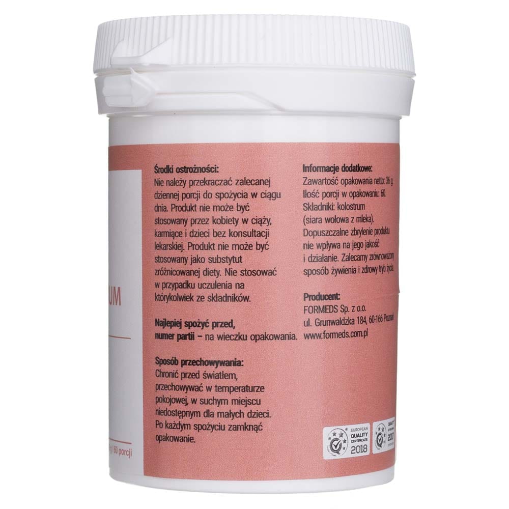 Formeds F-Colostrum, powder - 36 g