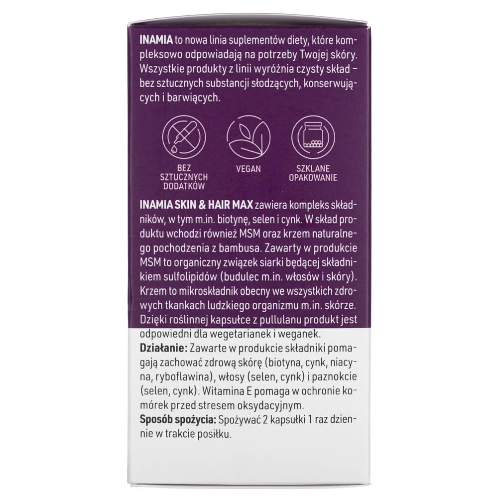 Formeds INAMIA Complex of Ingredients for Skin and Hair - 60 Capsules
