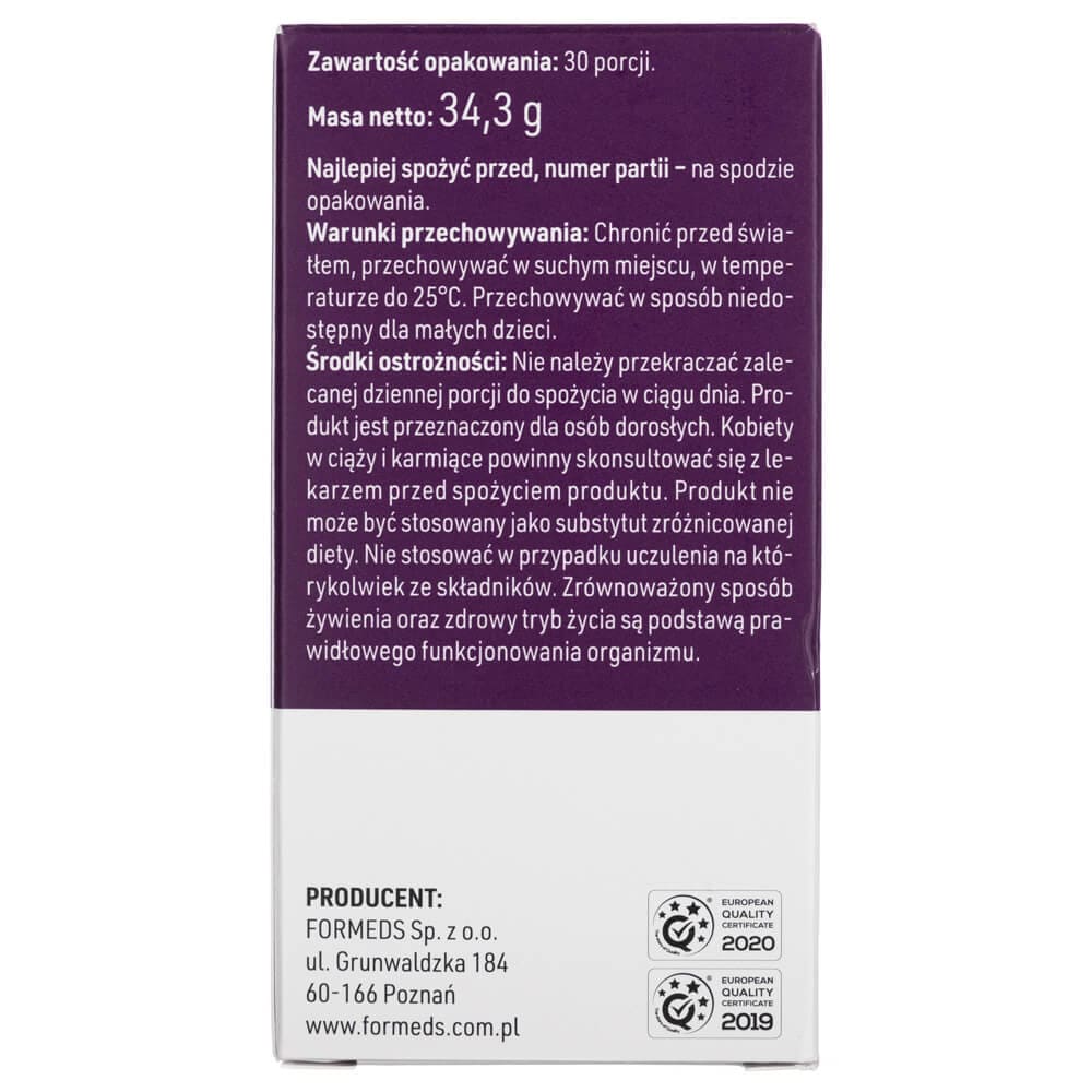 Formeds INAMIA Complex of Ingredients for Skin and Hair - 60 Capsules