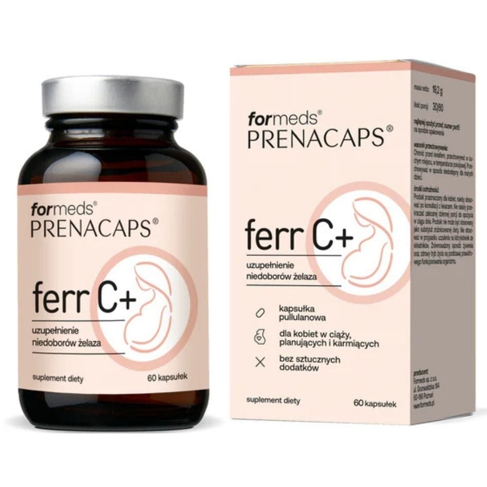 Formeds Prenacaps Ferr C+ - 60 Capsules